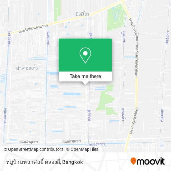 หมู่บ้านพนาสนธิ์ คลองสี่ map