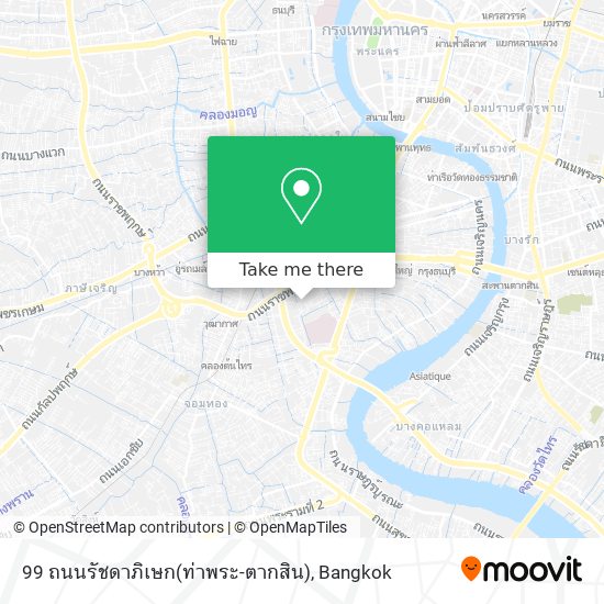 99 ถนนรัชดาภิเษก(ท่าพระ-ตากสิน) map