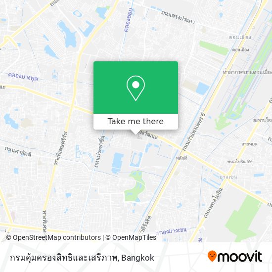 กรมคุ้มครองสิทธิและเสรีภาพ map