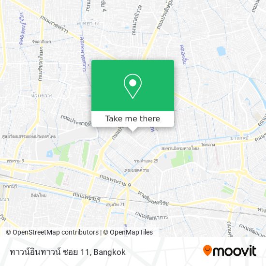 ทาวน์อินทาวน์ ซอย 11 map