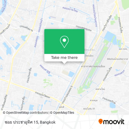 ซอย ประชาอุทิศ 15 map