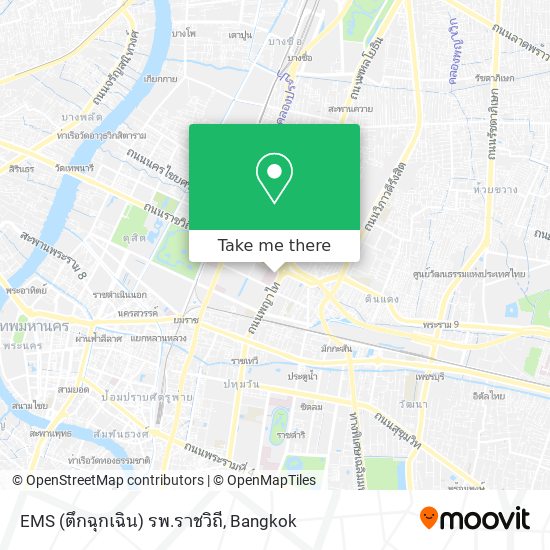 EMS (ตึกฉุกเฉิน) รพ.ราชวิถี map