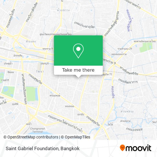 Saint Gabriel Foundation map