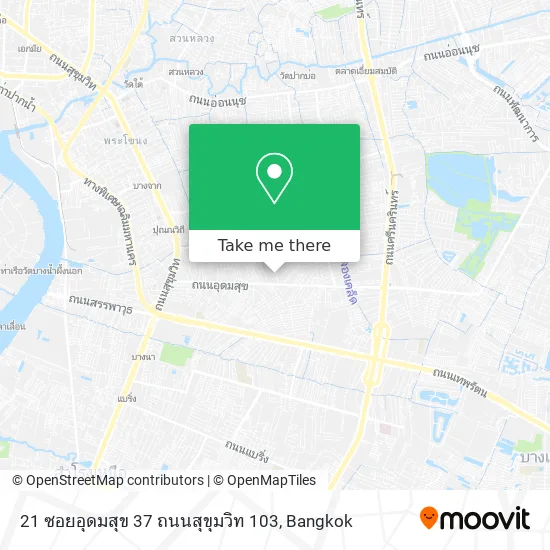 21 ซอยอุดมสุข 37 ถนนสุขุมวิท 103 map