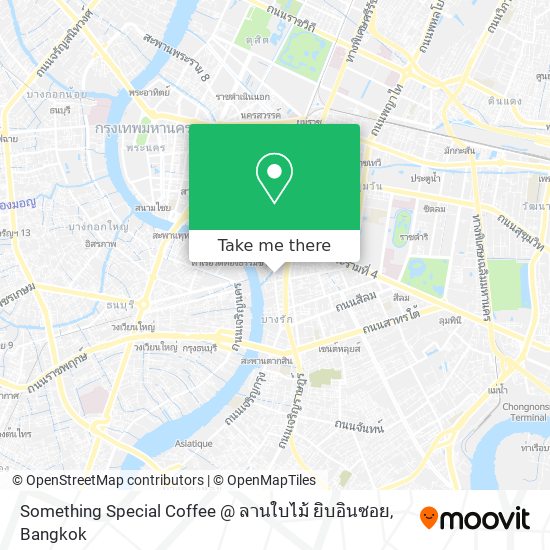 Something Special Coffee @ ลานใบไม้ ยิบอินซอย map