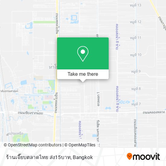 ร้านเจี๊ยบตลาดไทย ส่ง15บาท map