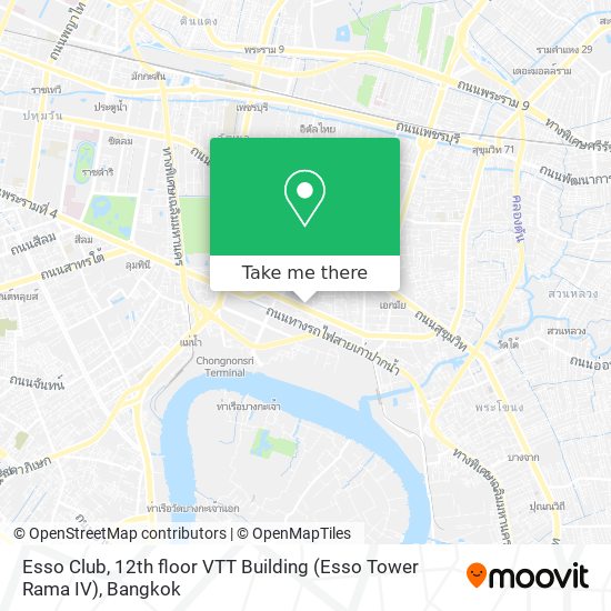 Esso Club, 12th floor VTT Building (Esso Tower Rama IV) map