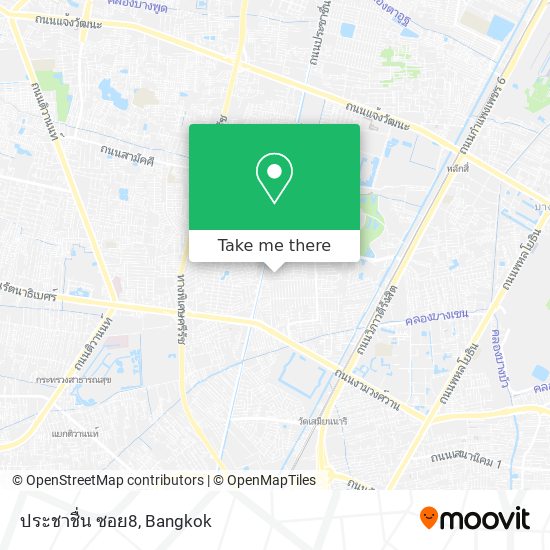 ประชาชื่น ซอย8 map