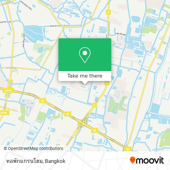 หอพักแกรนโฮม map