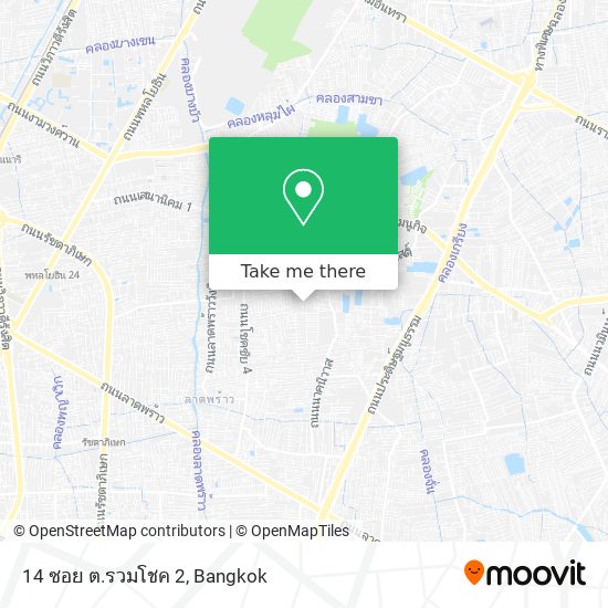 14 ซอย ต.รวมโชค 2 map