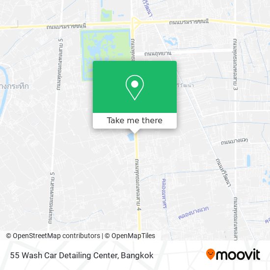 55 Wash Car Detailing Center map