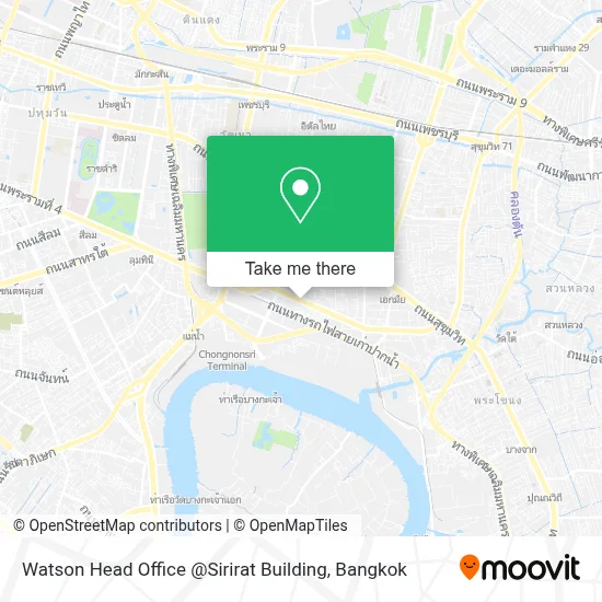 Watson Head Office @Sirirat Building map