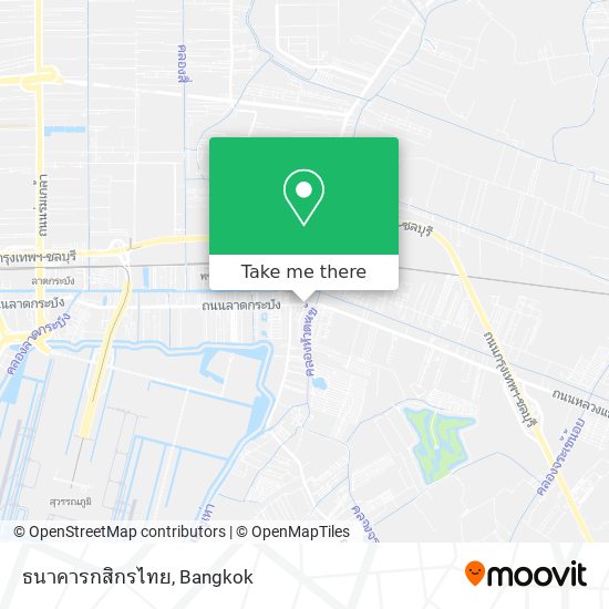 ธนาคารกสิกรไทย map