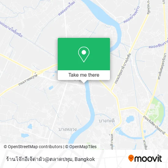 ร้านโจ๊กอีเจ้ด่าผัว@ตลาดปทุม map