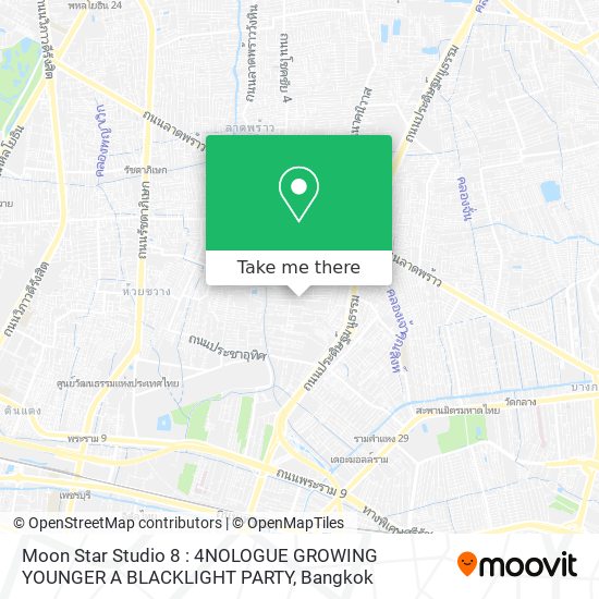 Moon Star Studio 8 : 4NOLOGUE GROWING YOUNGER A BLACKLIGHT PARTY map