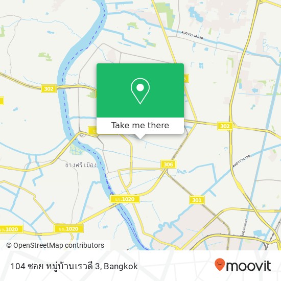 104 ซอย หมู่บ้านเรวดี 3 map