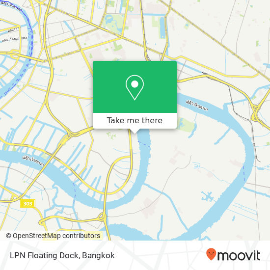 LPN Floating Dock map