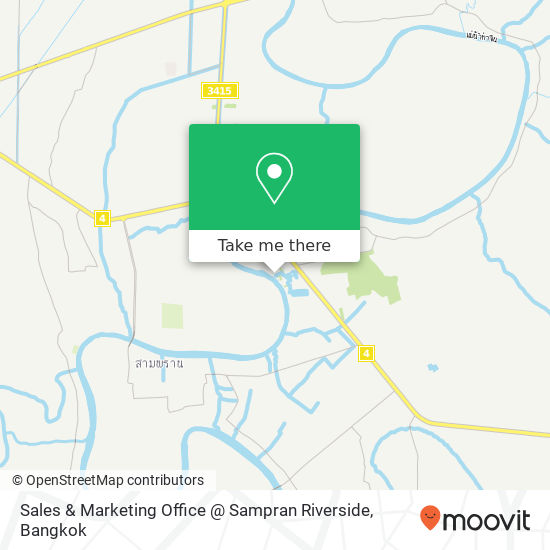 Sales & Marketing Office @ Sampran Riverside map