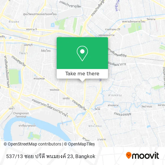537/13 ซอย ปรีดี พนมยงค์ 23 map