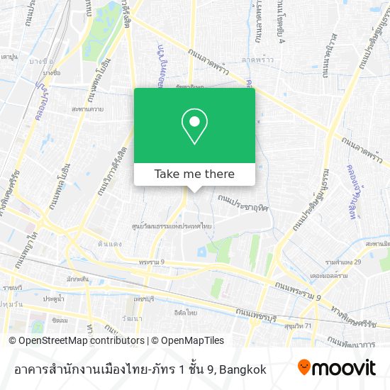 อาคารสำนักงานเมืองไทย-ภัทร 1 ชั้น 9 map