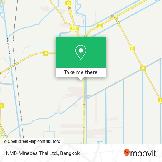 NMB-Minebea Thai Ltd. map