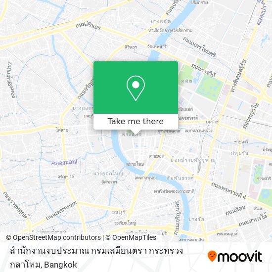 สำนักงานงบประมาณ กรมเสมียนตรา กระทรวงกลาโหม map