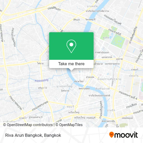 Riva Arun Bangkok map