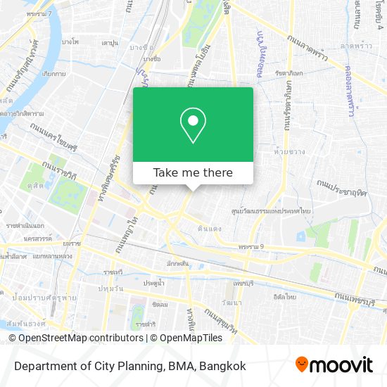 Department of City Planning, BMA map