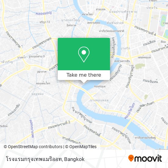 โรงแรมกรุงเทพแมริออท map