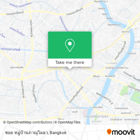 ซอย หมู่บ้านภาณุวิลลา map
