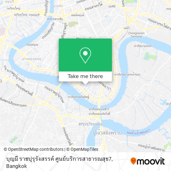 บุญมี ราชปุรุรังสรรค์ ศูนย์บริการสาธารณสุข7 map