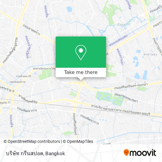 บริษัท กรีนสปอต map