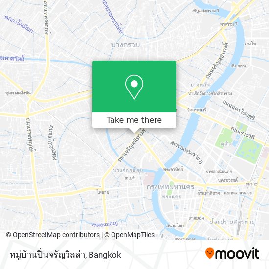 หมู่บ้านปิ่นจรัญวิลล่า map