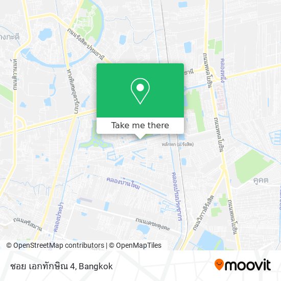 ซอย เอกทักษิณ 4 map