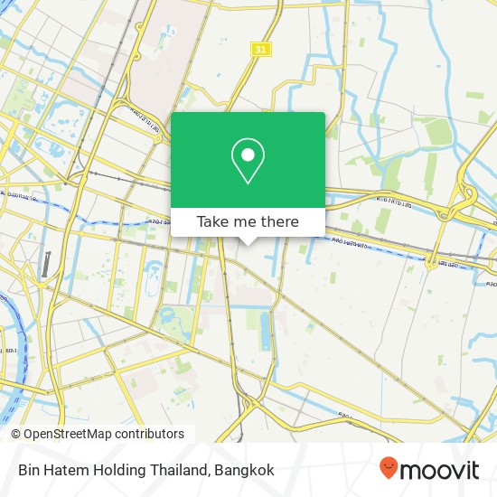 Bin Hatem Holding Thailand map