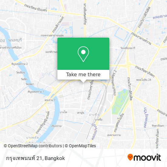 กรุงเทพนนท์ 21 map