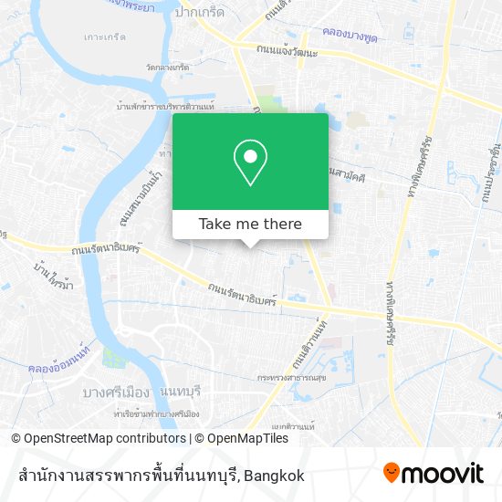 สำนักงานสรรพากรพื้นที่นนทบุรี map