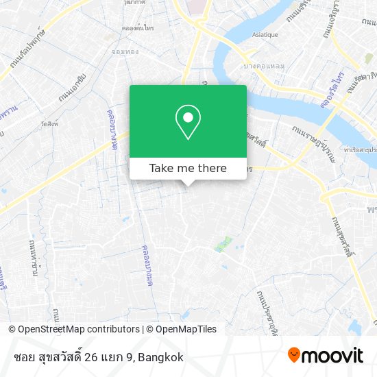 ซอย สุขสวัสดิ์ 26 แยก 9 map
