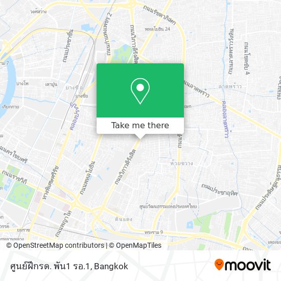 ศูนย์ฝึกรด. พัน1 รอ.1 map