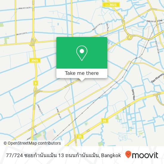 77 / 724 ซอยกำนันแม้น 13 ถนนกำนันแม้น map