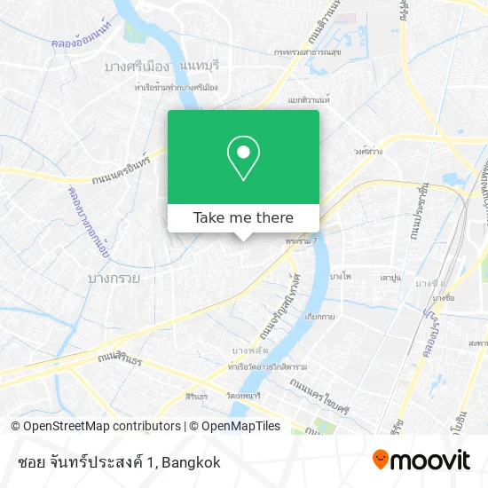 ซอย จันทร์ประสงค์ 1 map