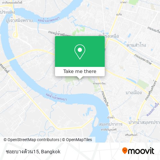 ซอยบางด้วน15 map