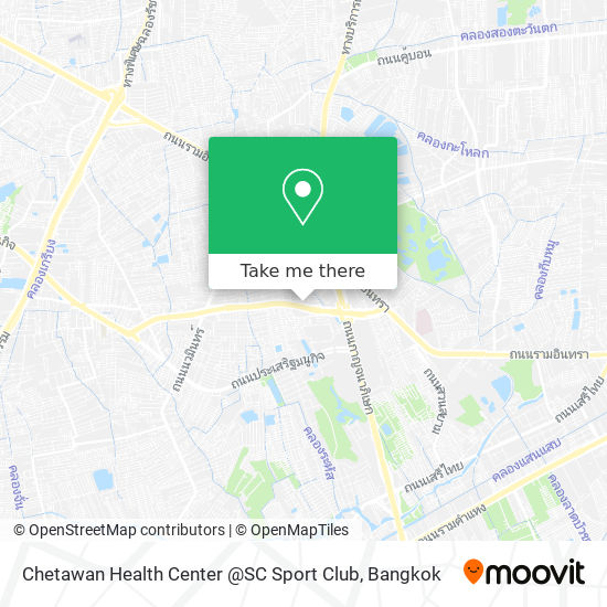 Chetawan Health Center @SC Sport Club map