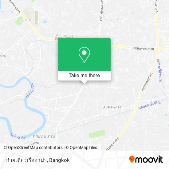 ก๋วยเตี๋ยวเรืออาม่า map