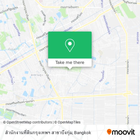 สำนักงานที่ดินกรุงเทพฯ สาขาบึงกุ่ม map