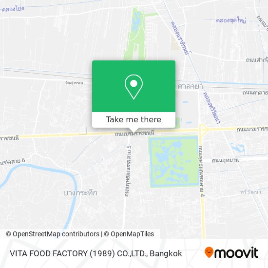 VITA FOOD FACTORY (1989) CO.,LTD. map