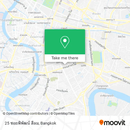 25 ซอยพิพัฒน์ สีลม map