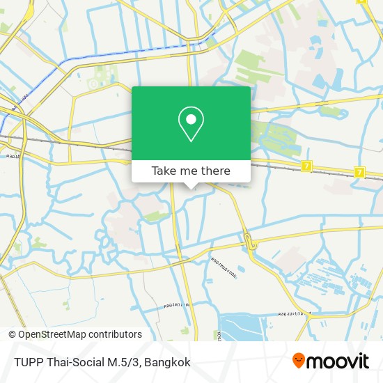 TUPP Thai-Social M.5/3 map