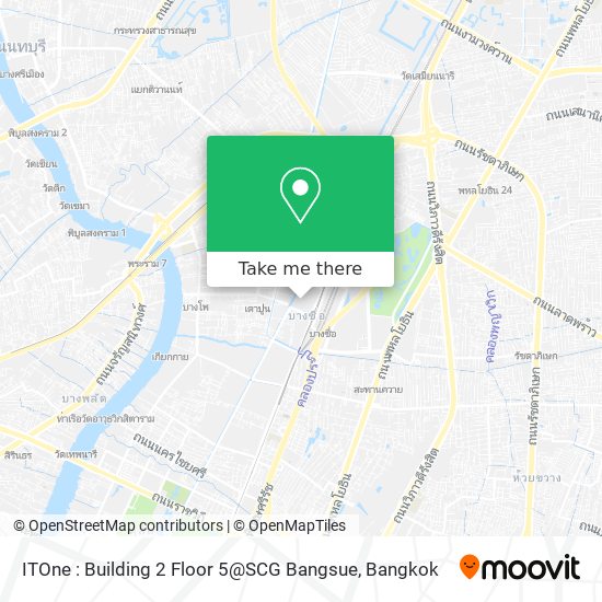 ITOne : Building 2 Floor 5@SCG Bangsue map