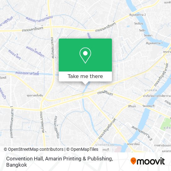 Convention Hall, Amarin Printing & Publishing map